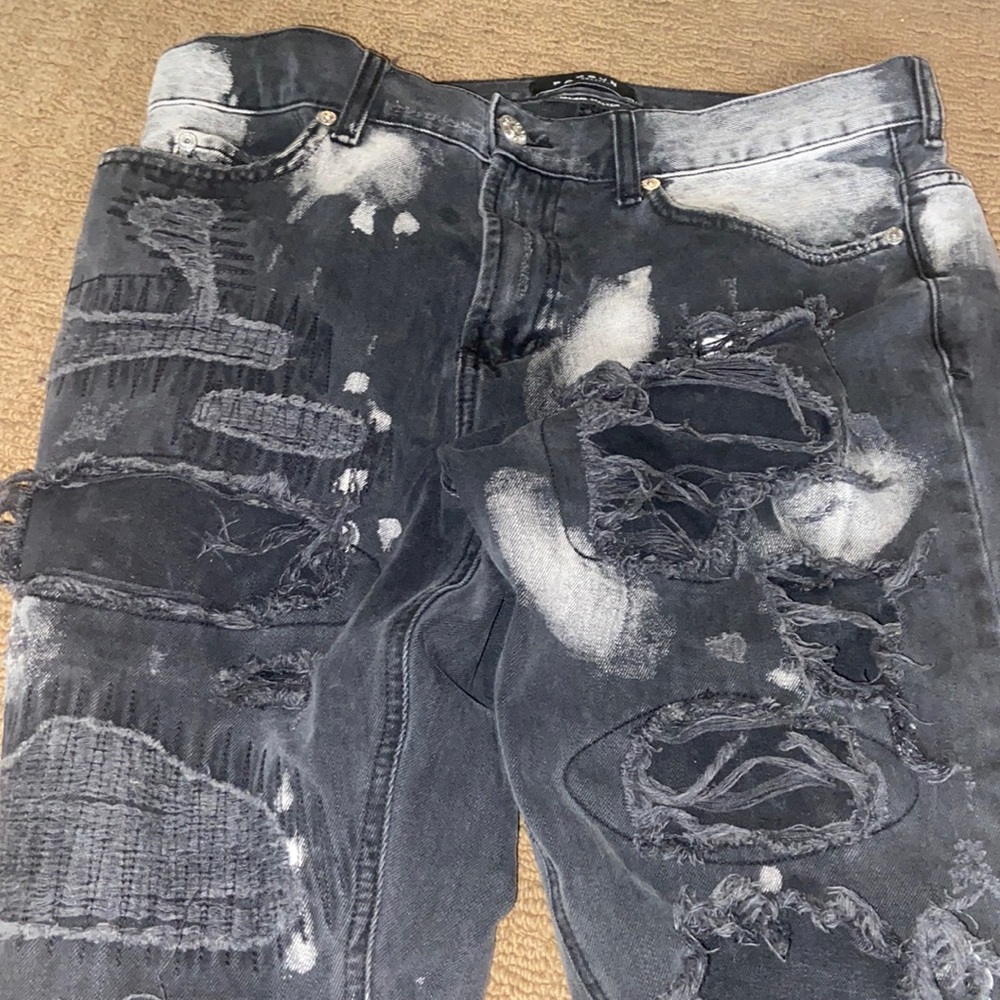 Pacsun Vertical Stretch Stacked Jeans